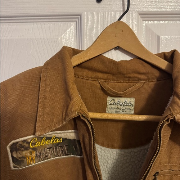 Cabela's Tan Chore Jacket - Picture 2 of 4
